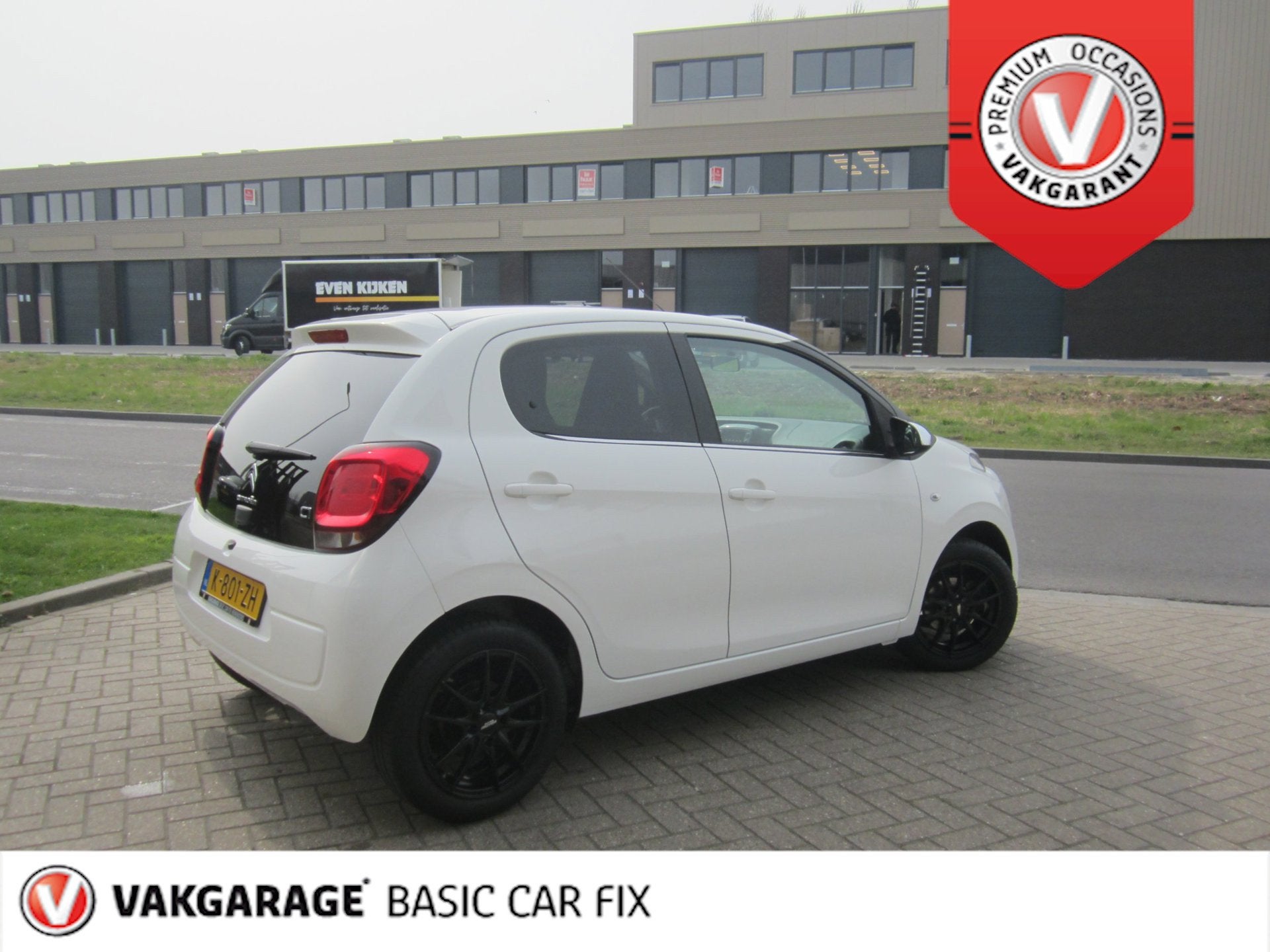 Citroen C1 1.0 VTi Feel Airco Sportvelgen, Auto's, Voorwielaandrijving, Stof, Gebruikt, C1