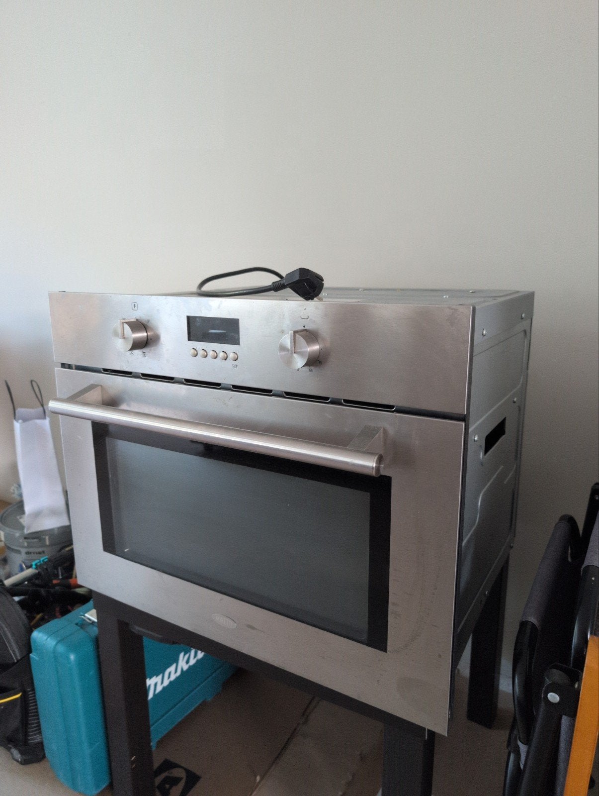 Boretti BCM45 inbouw combi-oven / magnetron – RVS, Witgoed en Apparatuur, Ophalen, Gebruikt, Combi-oven, Magnetronfunctie