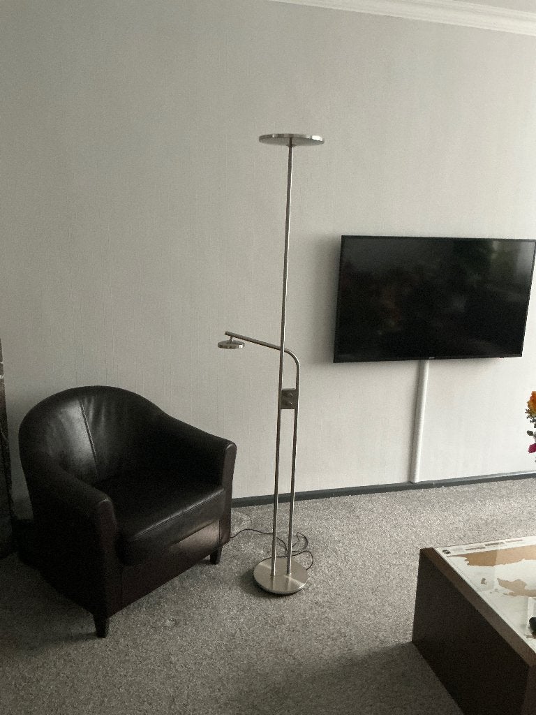 Vloerlamp Ikea Isjakt, Ophalen, Zo goed als nieuw, Metaal, 150 tot 200 cm
