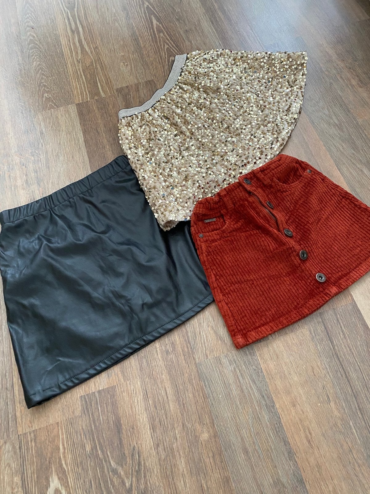3 rokjes maat 140/146, Ophalen, Gebruikt, Meisje, Jurk of Rok
