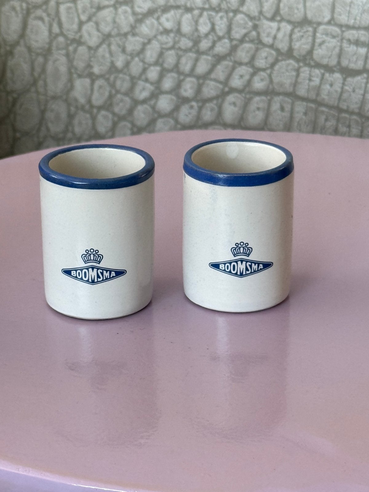 Vintage boomsma berenburg glaasjes, Ophalen of Verzenden, Zo goed als nieuw, Borrel- of Shotglas