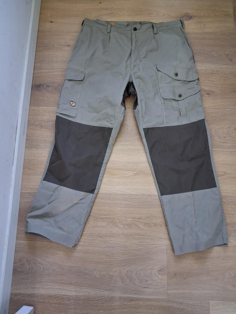 Fjällräven Cargo Broek Beige Maat 54 - Outdoor & Casual, Maat 52/54 (L), Beige, Ophalen of Verzenden, Zo goed als nieuw