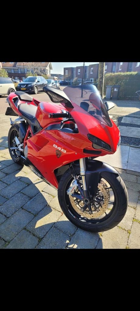 Ducati 848 rood bouwjaar 2008, Super Sport, Particulier