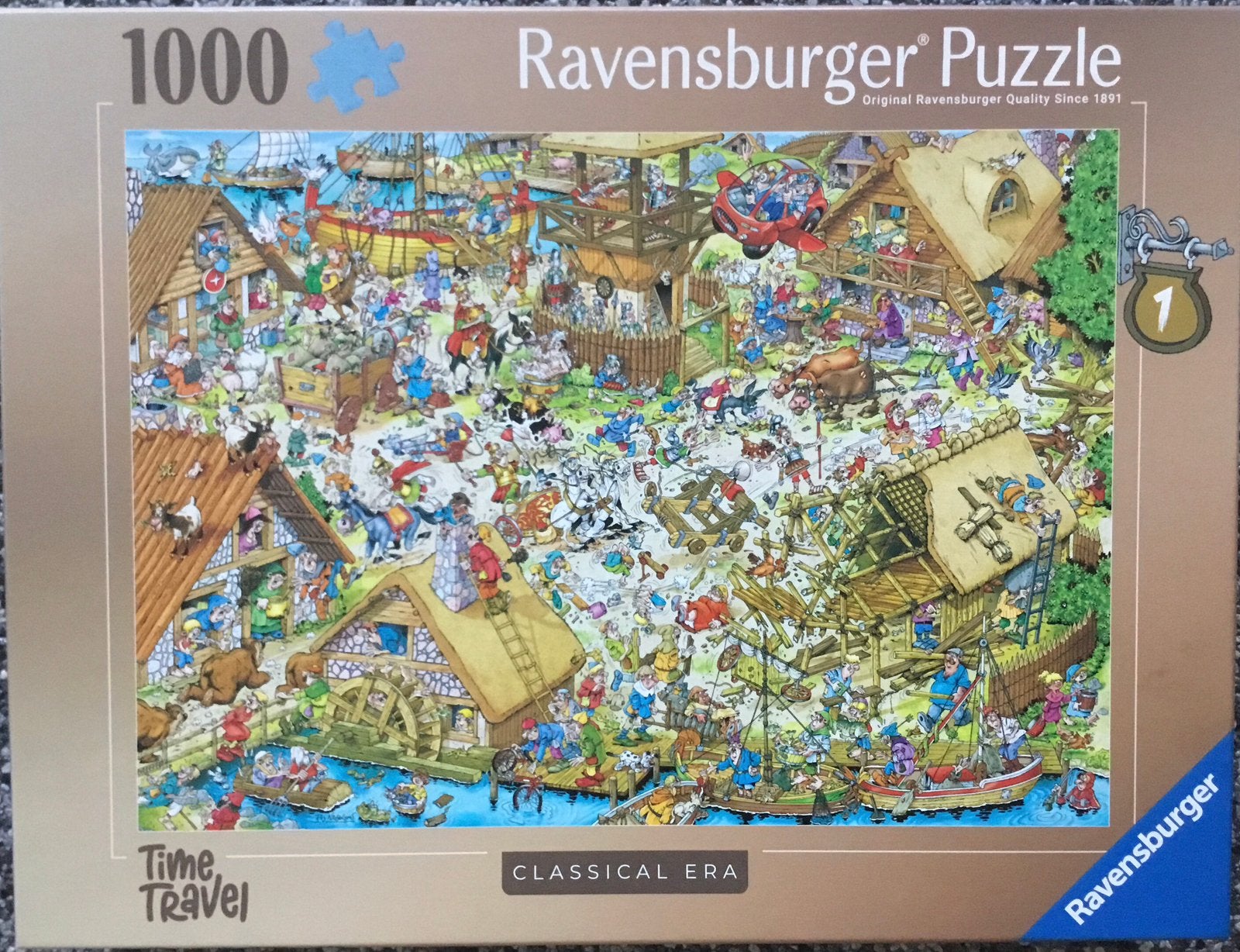 Puzzel van 1000 stukjes RV, Ophalen of Verzenden, 500 t/m 1500 stukjes, Zo goed als nieuw