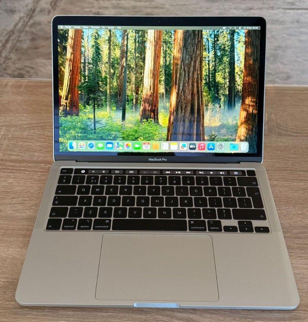 MacBook Pro 13 inch (2020) Model A2289., MacBook Pro, 256 GB, 2 tot 3 Ghz, Qwerty