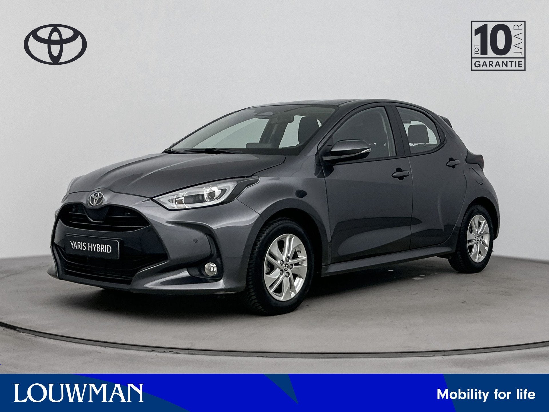 Toyota Yaris 1.5 Hybrid 115 Dynamic Limited | Stuur-Stoelver, 12 maanden, Stof, Gebruikt, 116 pk