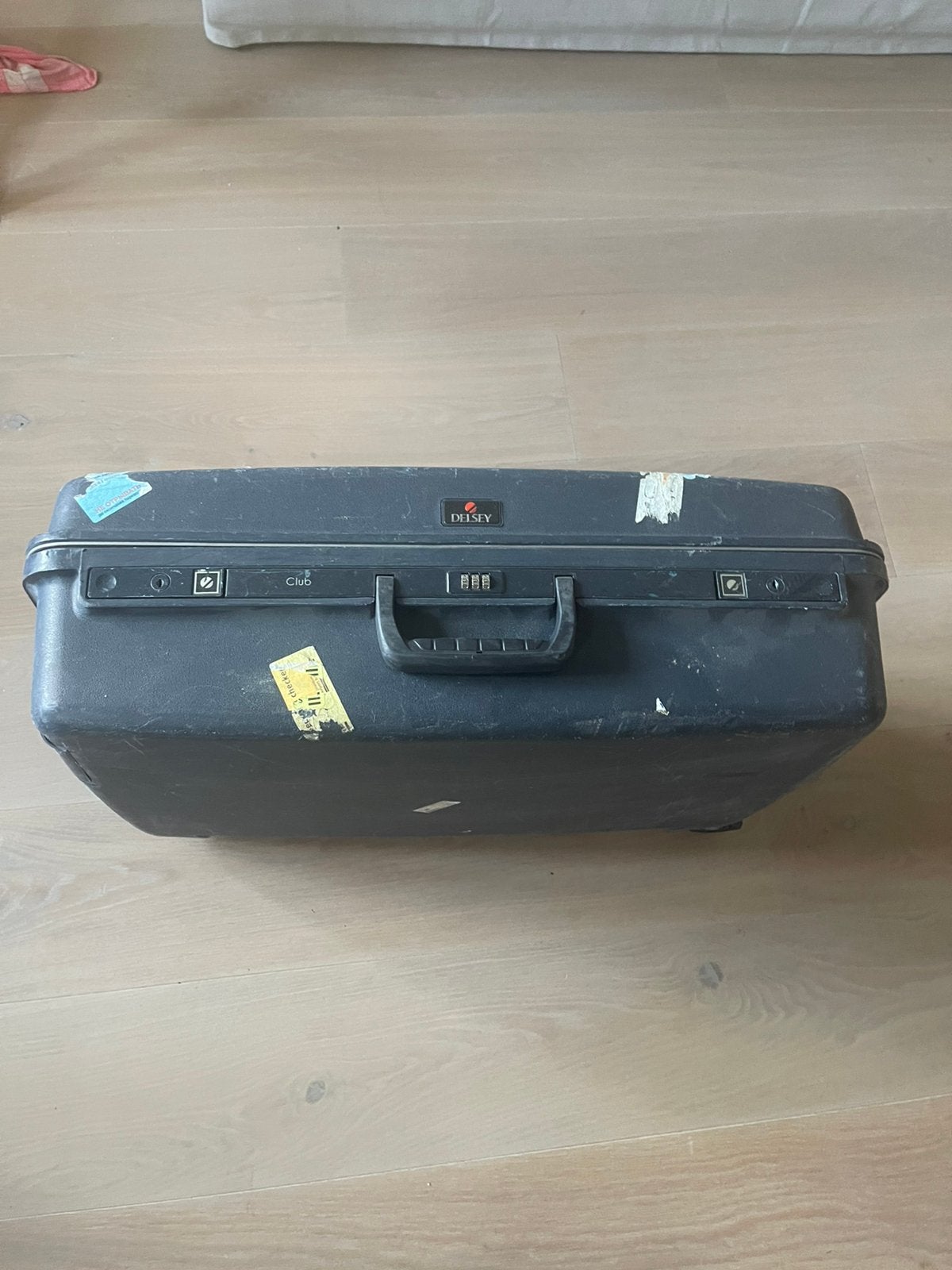 Delsey koffer, Ophalen, Gebruikt