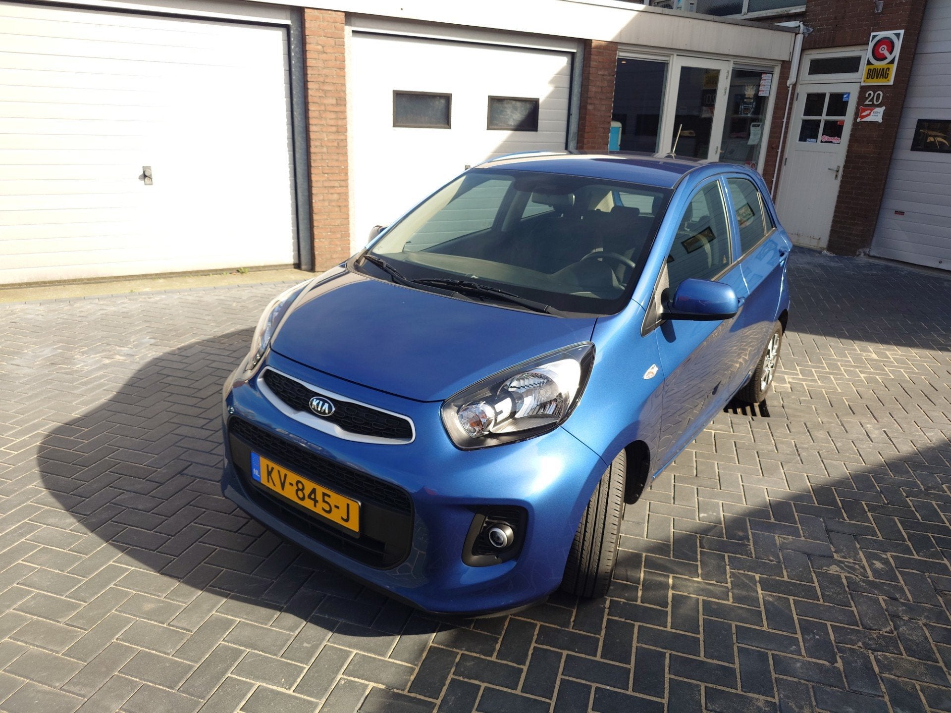 Kia Picanto 1.0 CVVT EconomyPlusLine Dealer onderhouden, Air, Auto's, Dealer onderhouden, Stof, Handgeschakeld, Nieuw