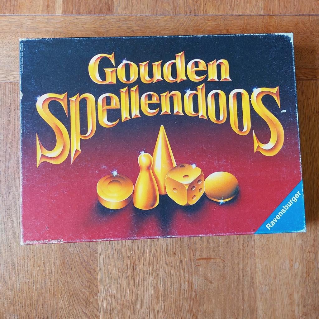 Gouden Spellendoos Ravensburger - Compleet, Hobby en Vrije tijd, Gezelschapsspellen | Bordspellen, Vijf spelers of meer, Ophalen of Verzenden