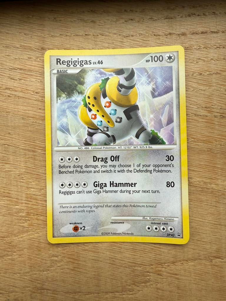 Regigigas Lv.40 #DP40, Ophalen of Verzenden, Zo goed als nieuw, Losse kaart