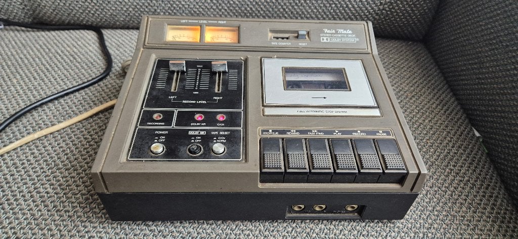 Vintage Stereo cassettedeck cce CD703, Ophalen of Verzenden, Enkel, Overige merken