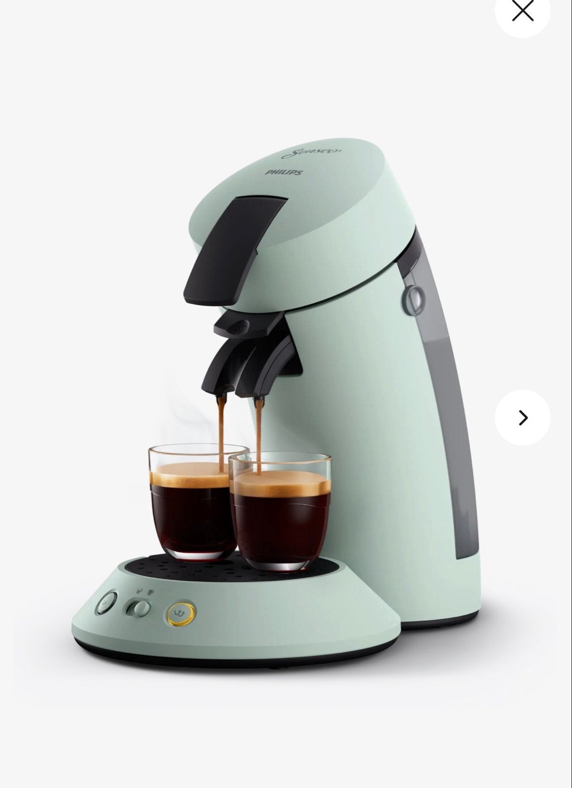 Philips Senseo Original Plus CSA210/20 Koffiepadapparaat, Koffiemachine, Ophalen of Verzenden, Zo goed als nieuw, 2 tot 4 kopjes