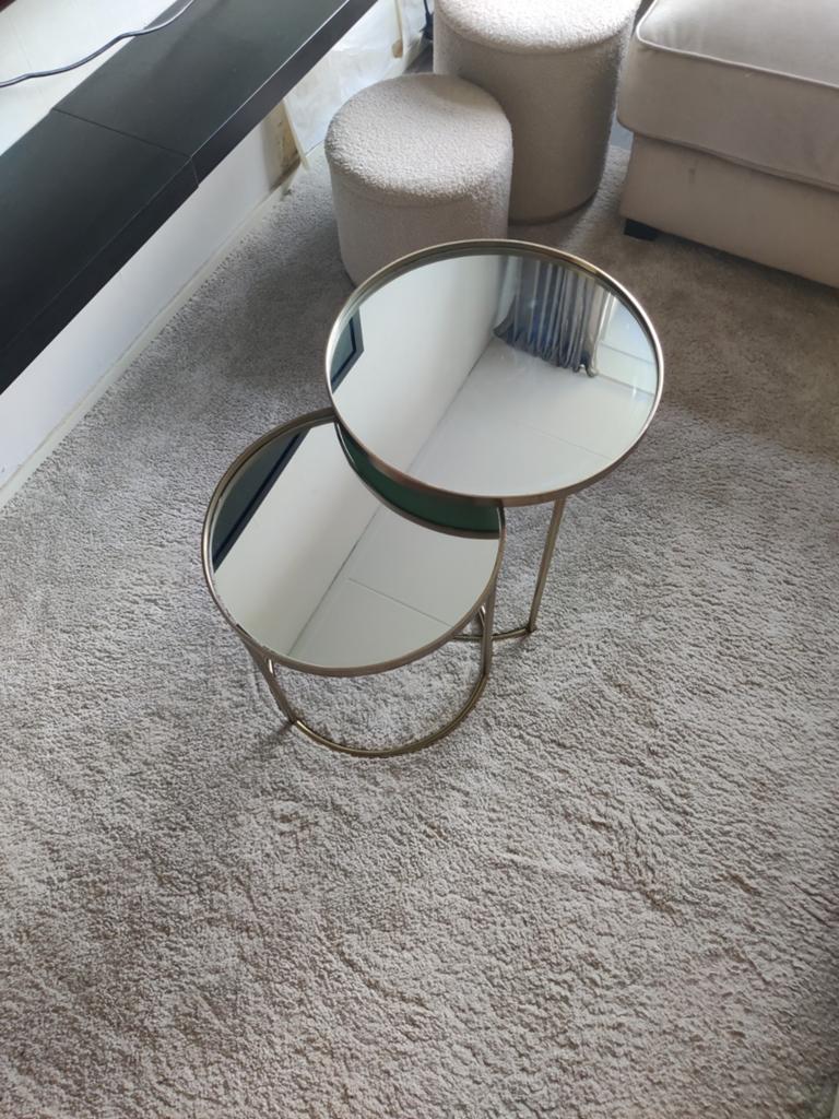 Zara Home Salontafel set, 50 tot 75 cm, Overige materialen, Rond, Ophalen of Verzenden