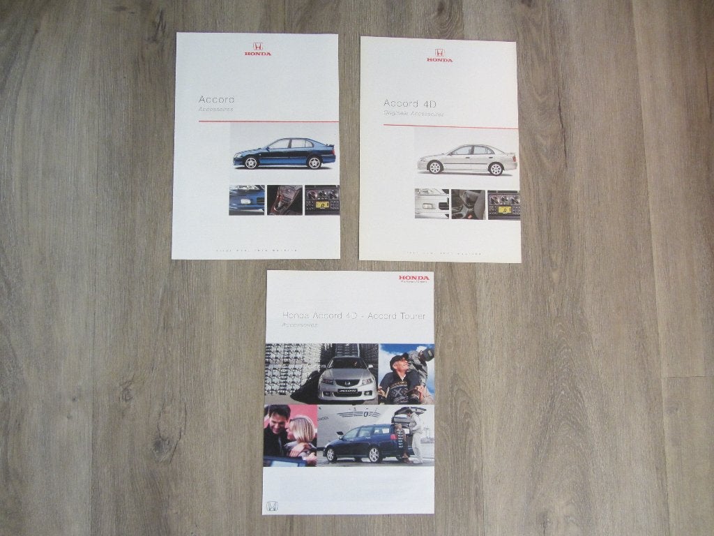 Honda Accord Accessoires Folders, Ophalen of Verzenden, Zo goed als nieuw, Honda, Honda