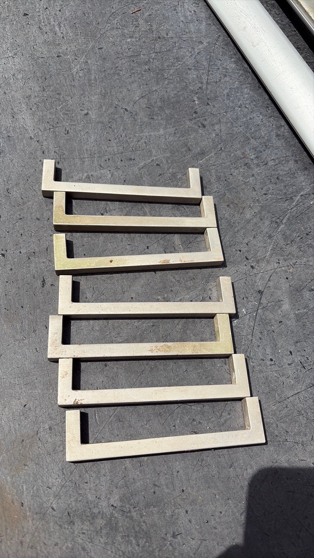 RVS deur of lade greepjes merk furnipart, Ophalen of Verzenden, Gebruikt