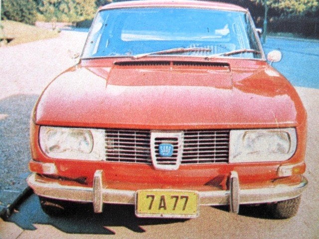 4 vintage advertenties artikel Saab autos 1970-98 auto, Ophalen of Verzenden, Gebruikt, Auto's