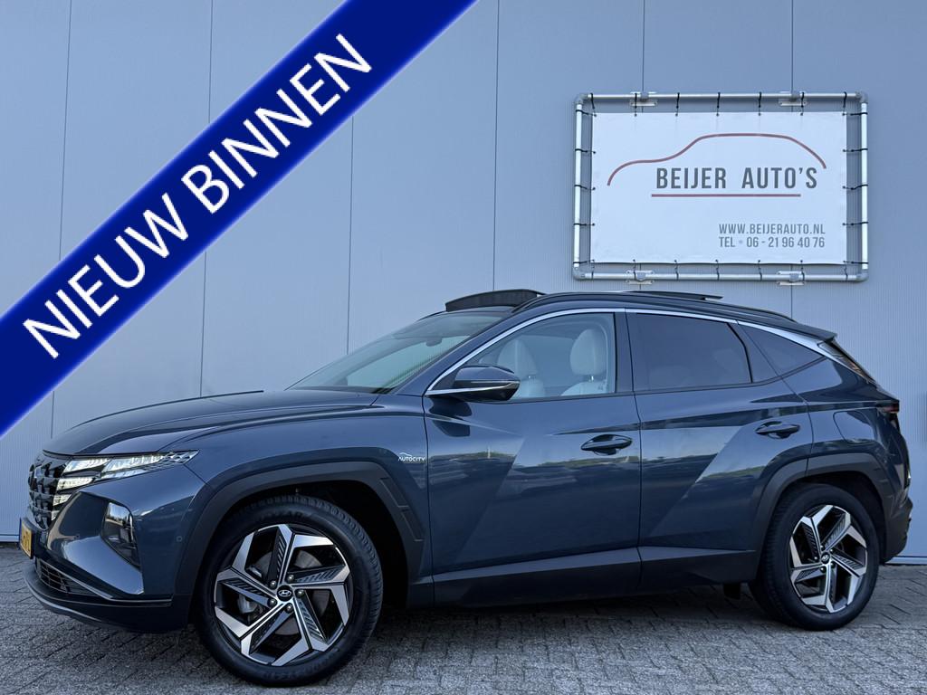 Hyundai Tucson 1.6 T-GDI PHEV Premium 4WD Automaat Schuifdak, Auto's, Hyundai, Bedrijf, Te koop, Tucson, 360° camera, 4x4, ABS