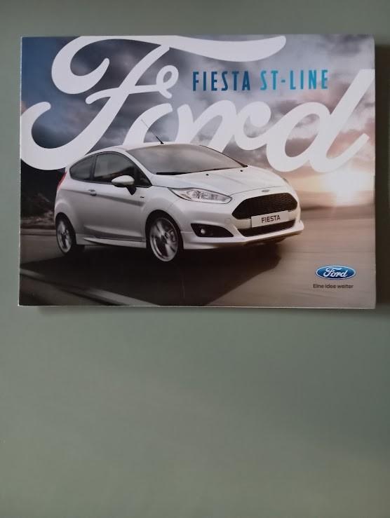 Ford Fiesta ST Line 7 / 2016 6 pag. Duits, Verzenden, Zo goed als nieuw, Ford