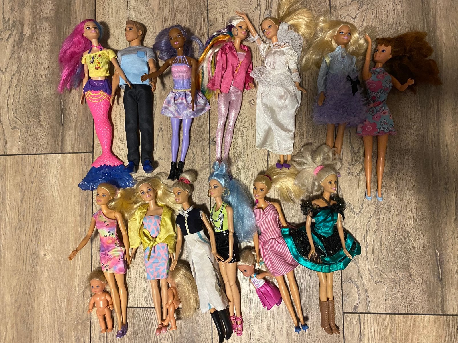 Barbies, Ophalen, Gebruikt
