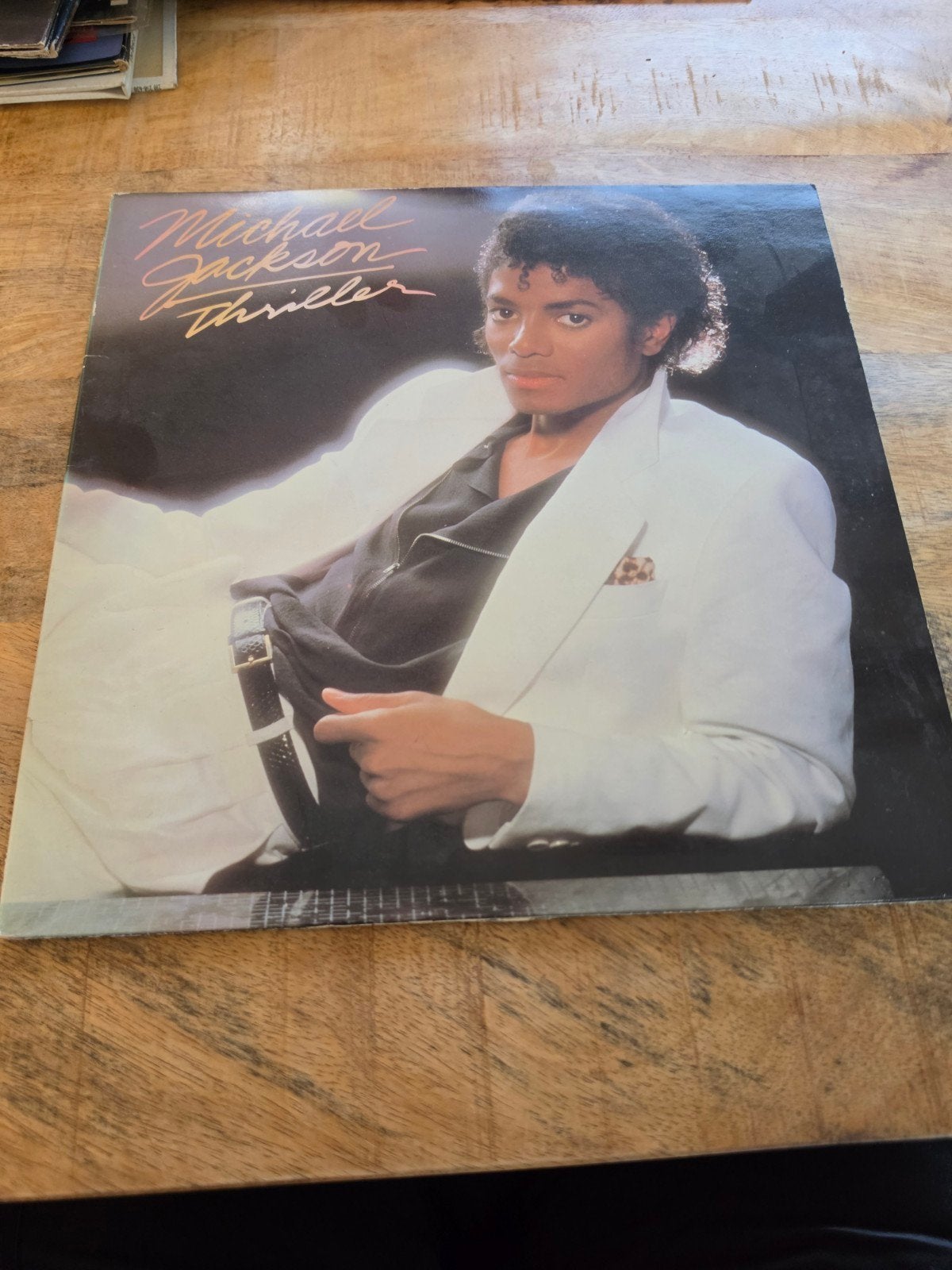 LP Michael Jackson thriller, Ophalen, LP