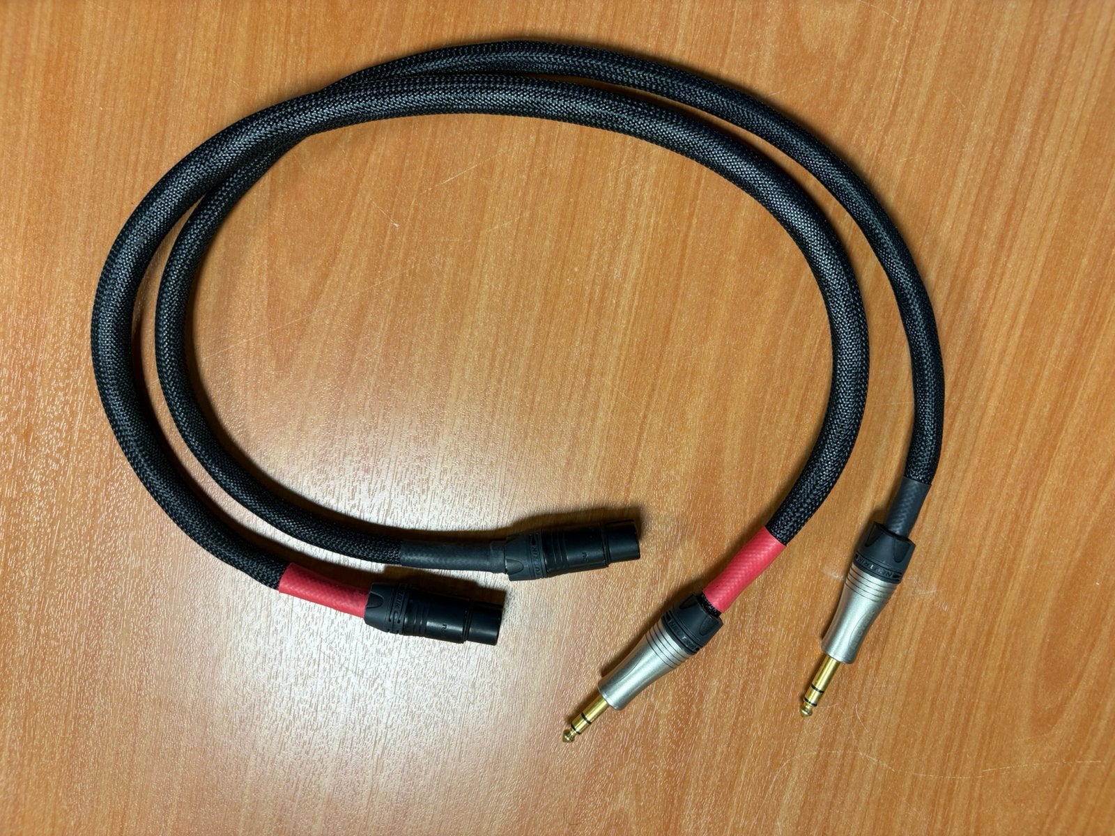 XLR to 6,3mm jack kabels, Ophalen, Zo goed als nieuw, Minder dan 2 meter, Overige kabels