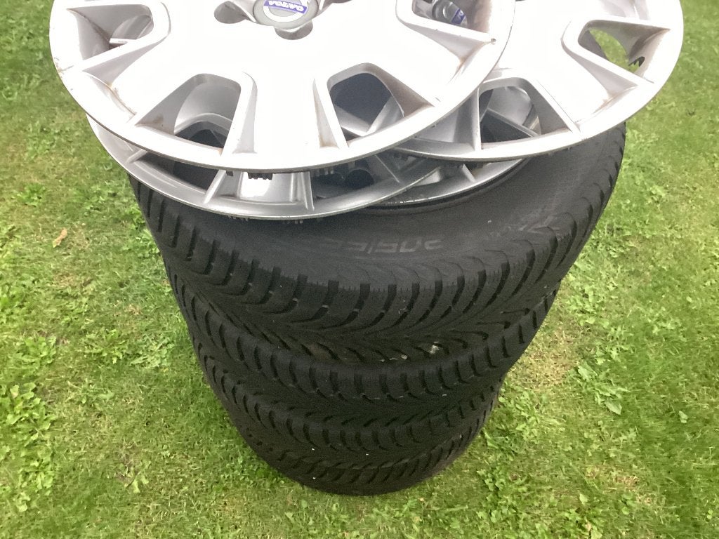 Winterbanden op velgen, Ophalen, Gebruikt, 16 inch, Banden en Velgen