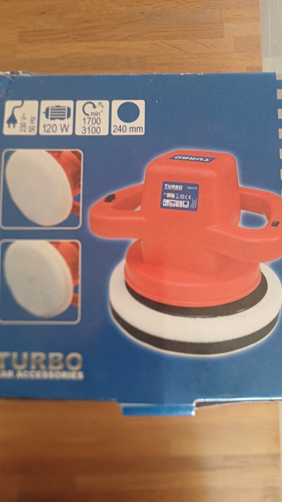 Turbo Car Accessories Poetsmachine - Zo goed als nieuw, Ophalen of Verzenden, Zo goed als nieuw