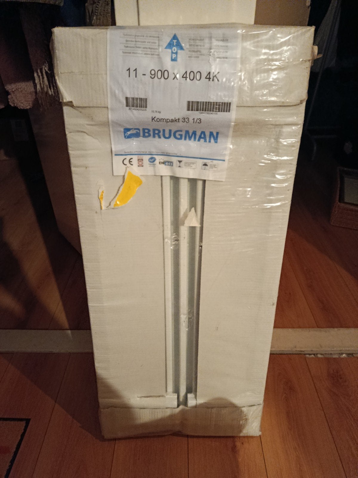 Radiator nieuw in doos brugman, Ophalen, Nieuw, Radiator, 30 tot 80 cm