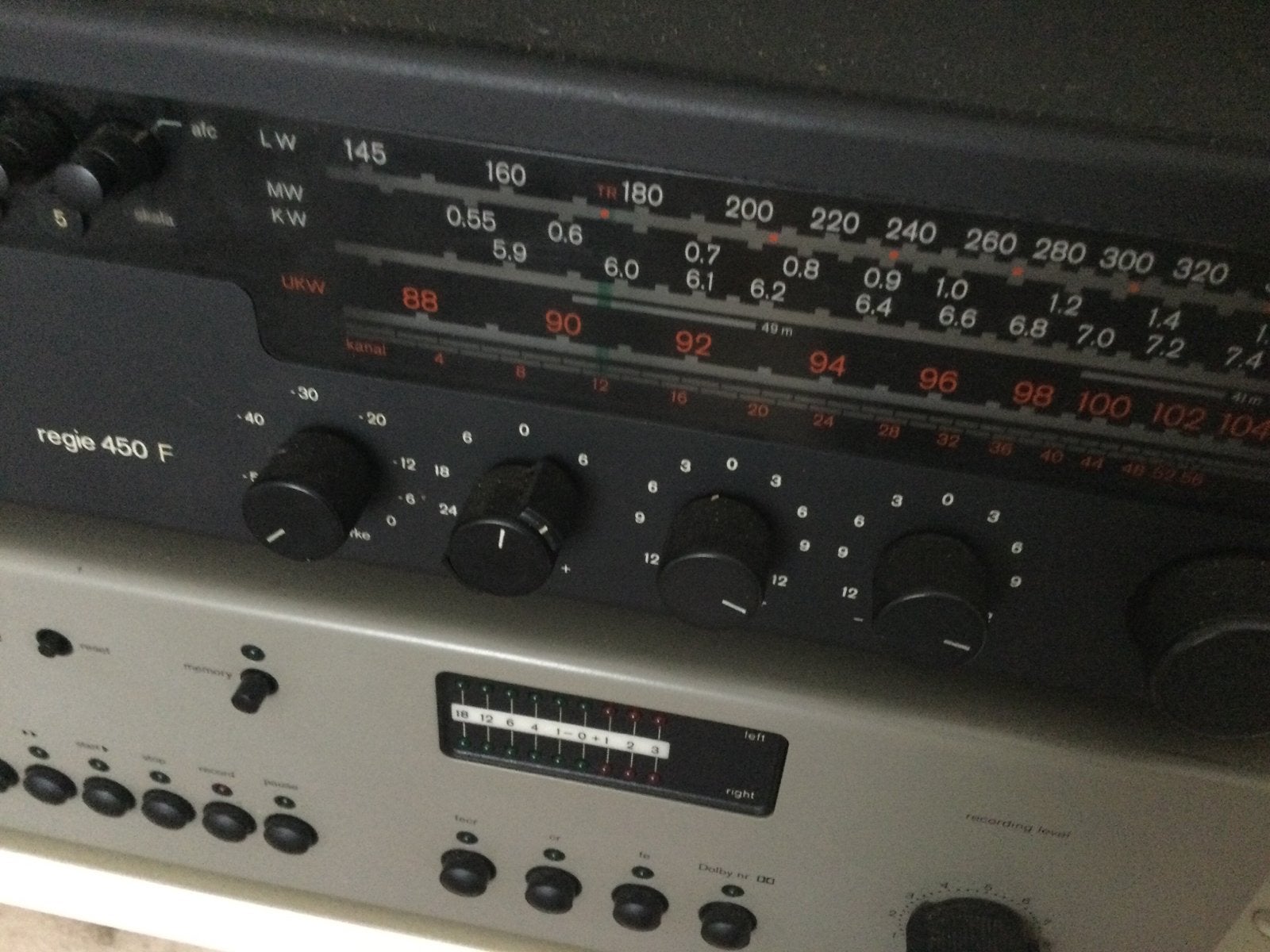 Braun radio en braun cassetten deck, Ophalen, Gebruikt, Minder dan 500 watt
