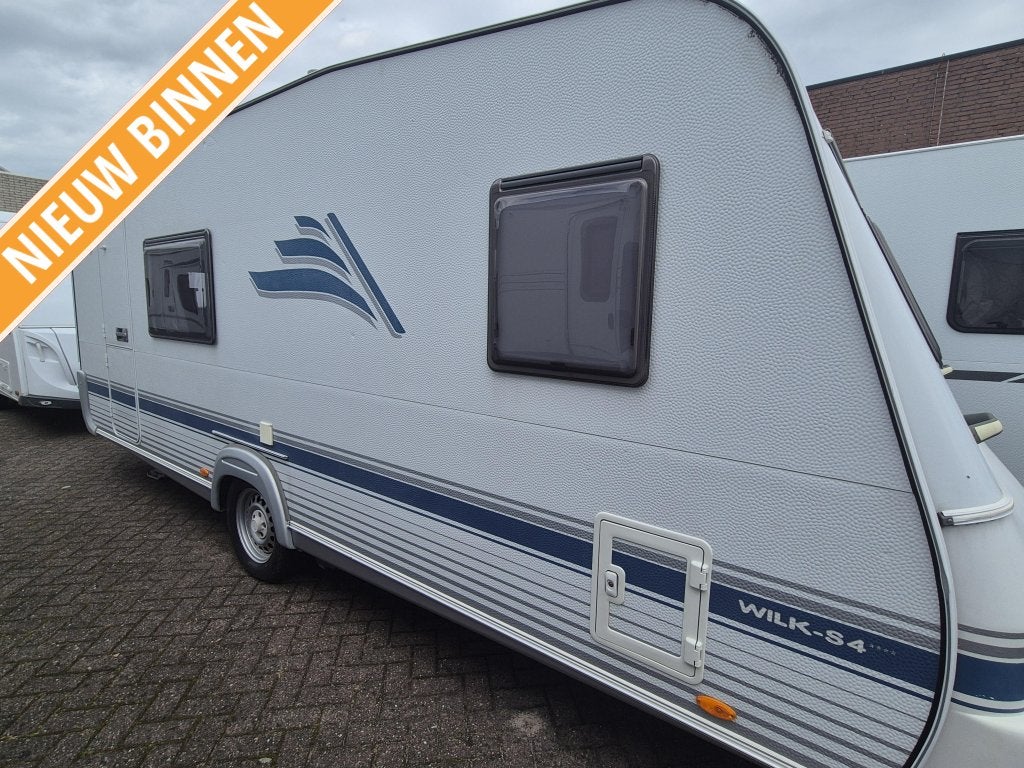 Wilk S4 530 MS 2006 apart model,fietsenrek, hordeur 9150,-, Caravans en Kamperen, Schokbreker, Particulier, Overige typen, Wilk
