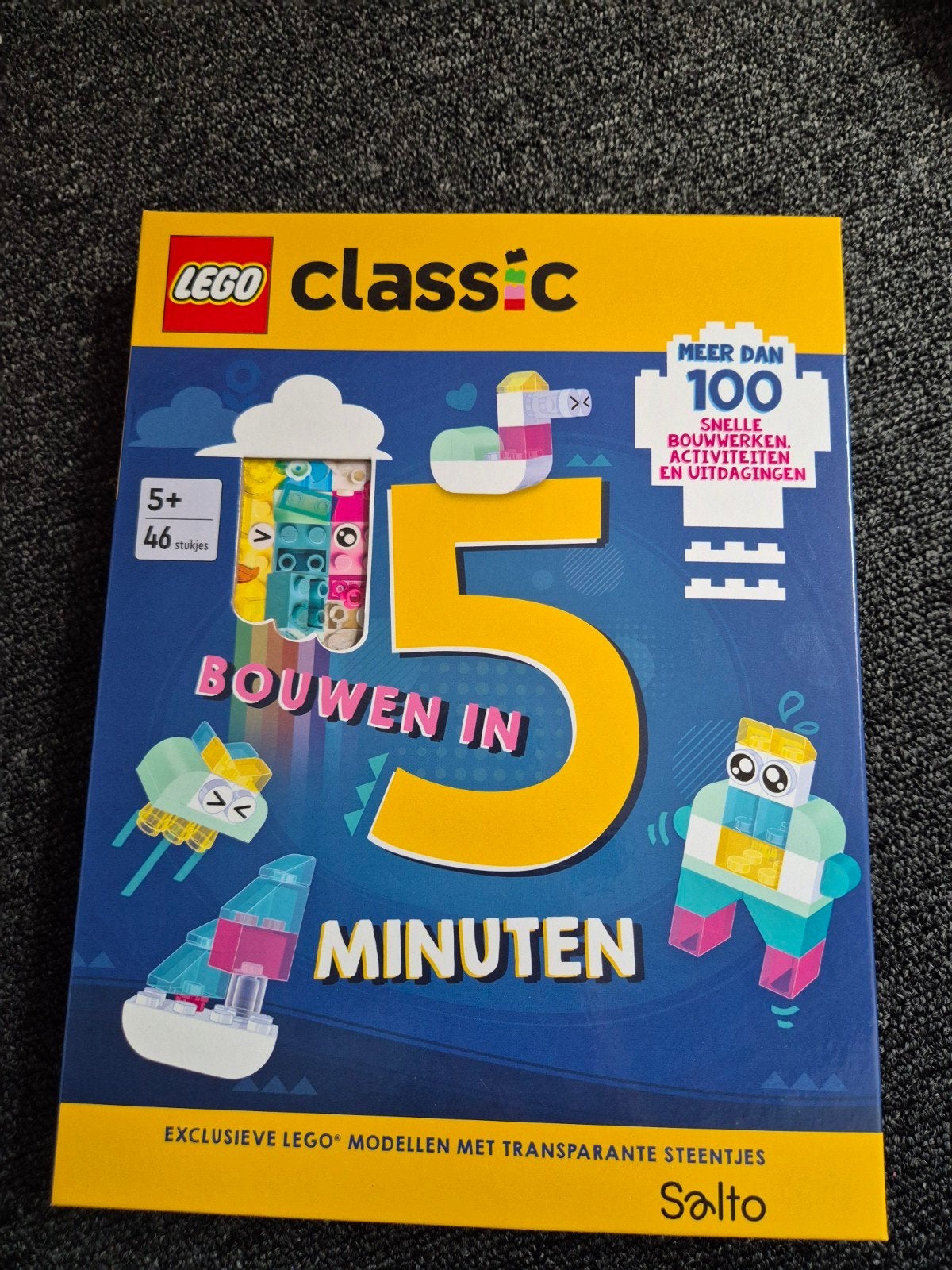 LEGO Classic 5 Minuten Bouwen Boek - Nieuw in doos, Ophalen, Nieuw, Overige merken