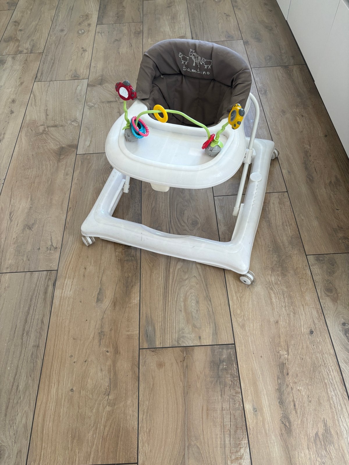 Bambino Babywalker - Loopstoel met speelblad, Ophalen, Gebruikt