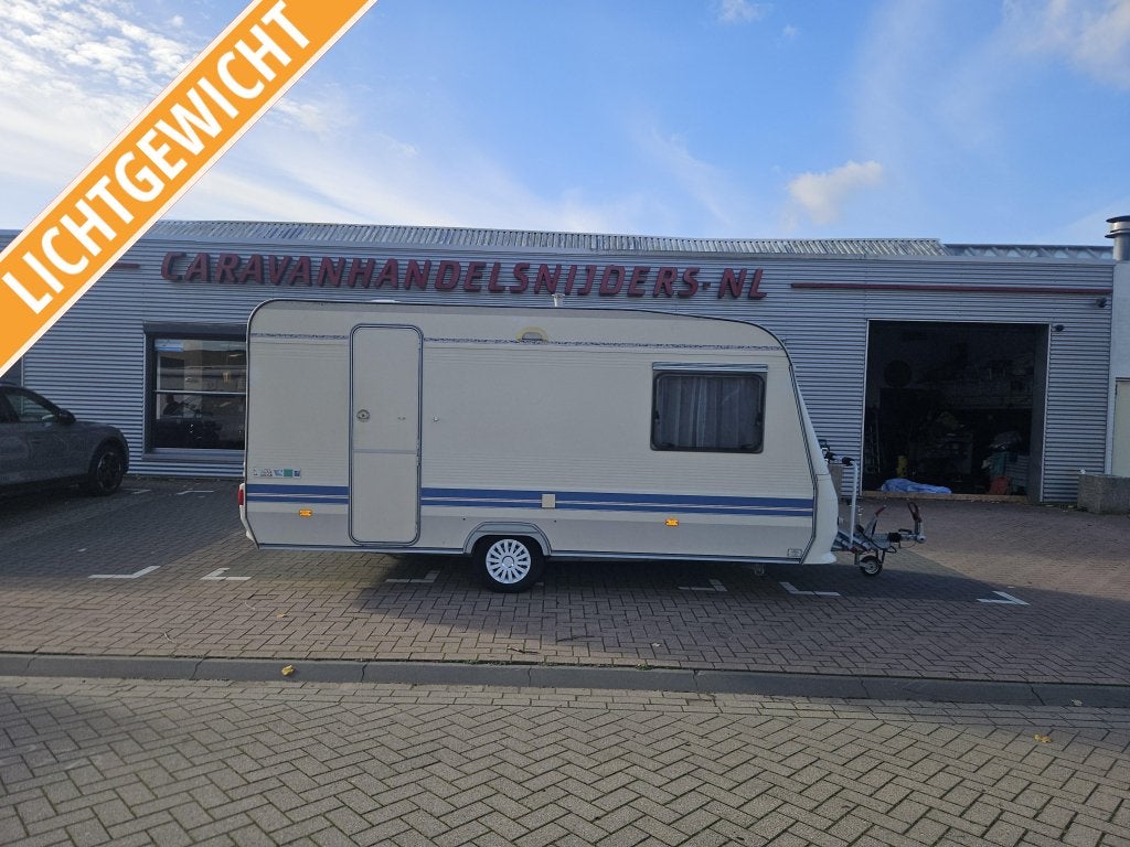 Adria Unica 430 PH Licht gewicht caravan, Gascomfoor, Bedrijf, Treinzit, 750 - 1000 kg