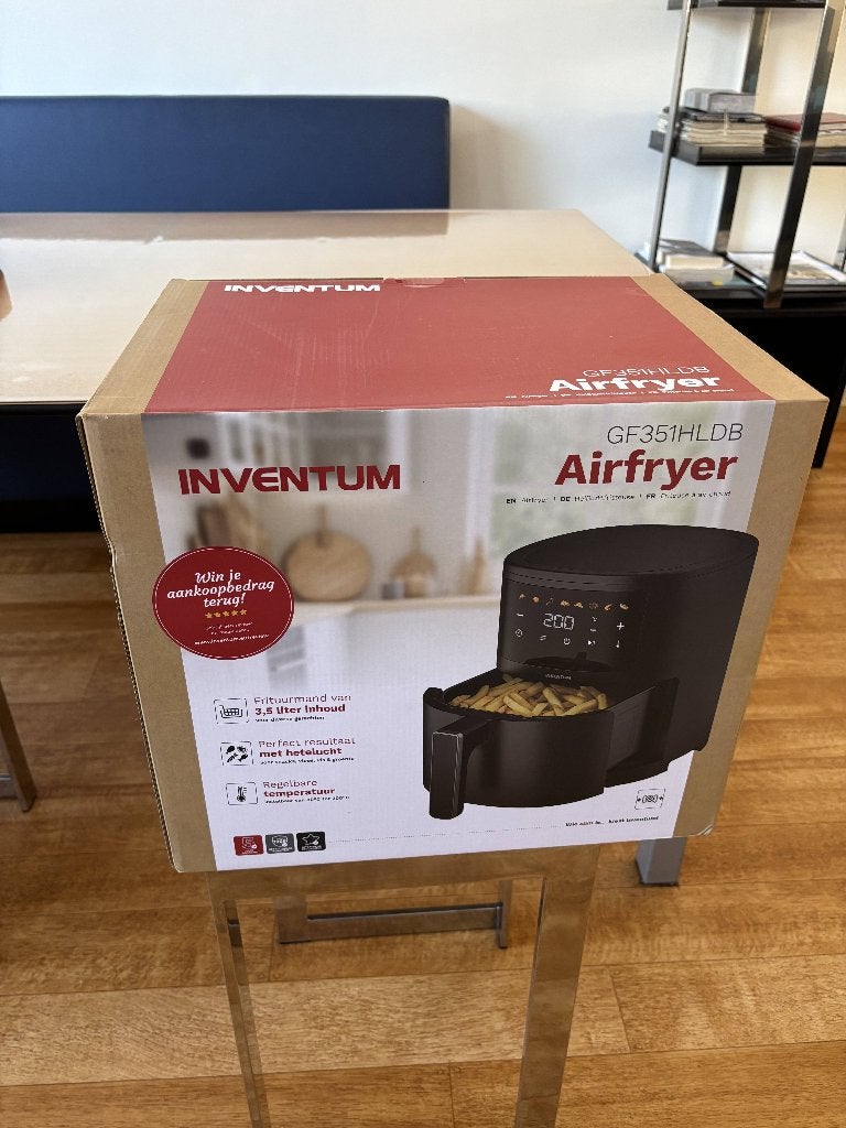 Inventum Airfryer (nieuw in doos!), Ophalen, Nieuw, Airfryer, Minder dan 750 gram