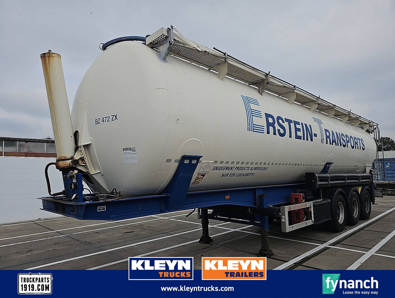 FELDBINDER TIP 57.3 57m3, Auto's, Overige kleuren, Bedrijf, ABS, Aanhangers en Opleggers