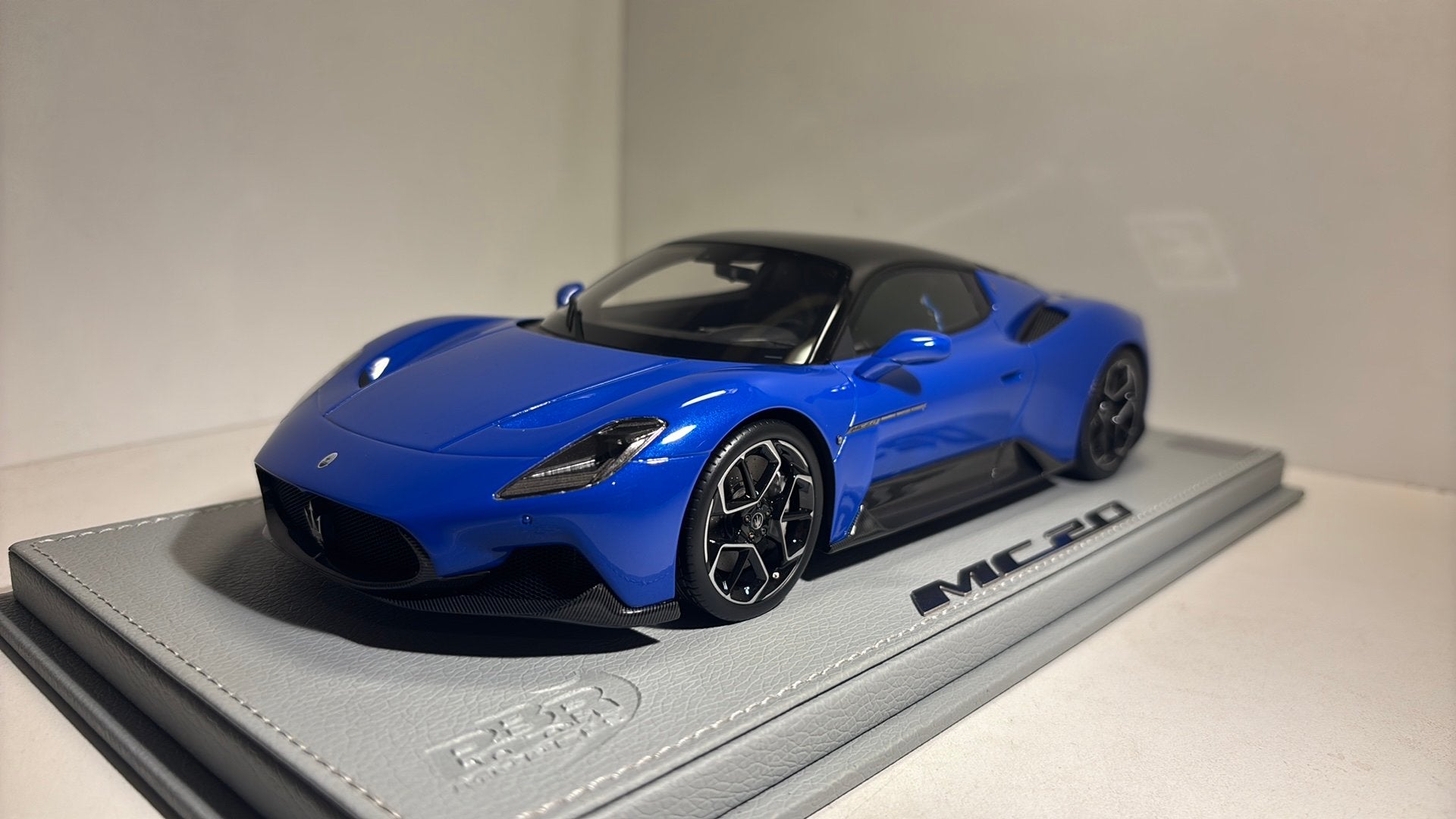 Maserati MC20 bleu infinito BBR 1.18, Overige merken, Ophalen of Verzenden, A, A