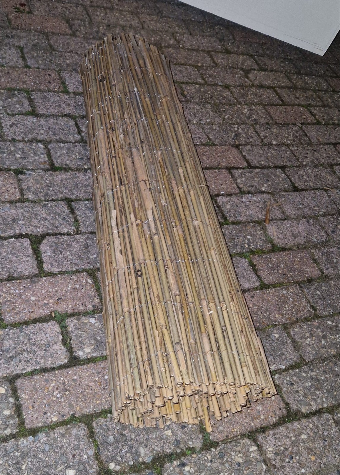 (balkon)afscheiding riet, Ophalen, Nieuw