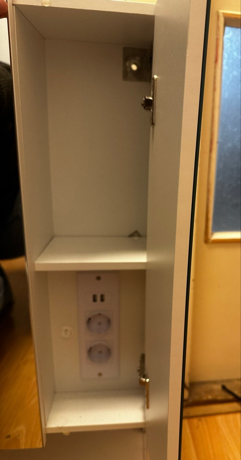 Badkamerkast met spiegel en verlichting, Ophalen, 50 tot 100 cm, Minder dan 25 cm, Minder dan 100 cm