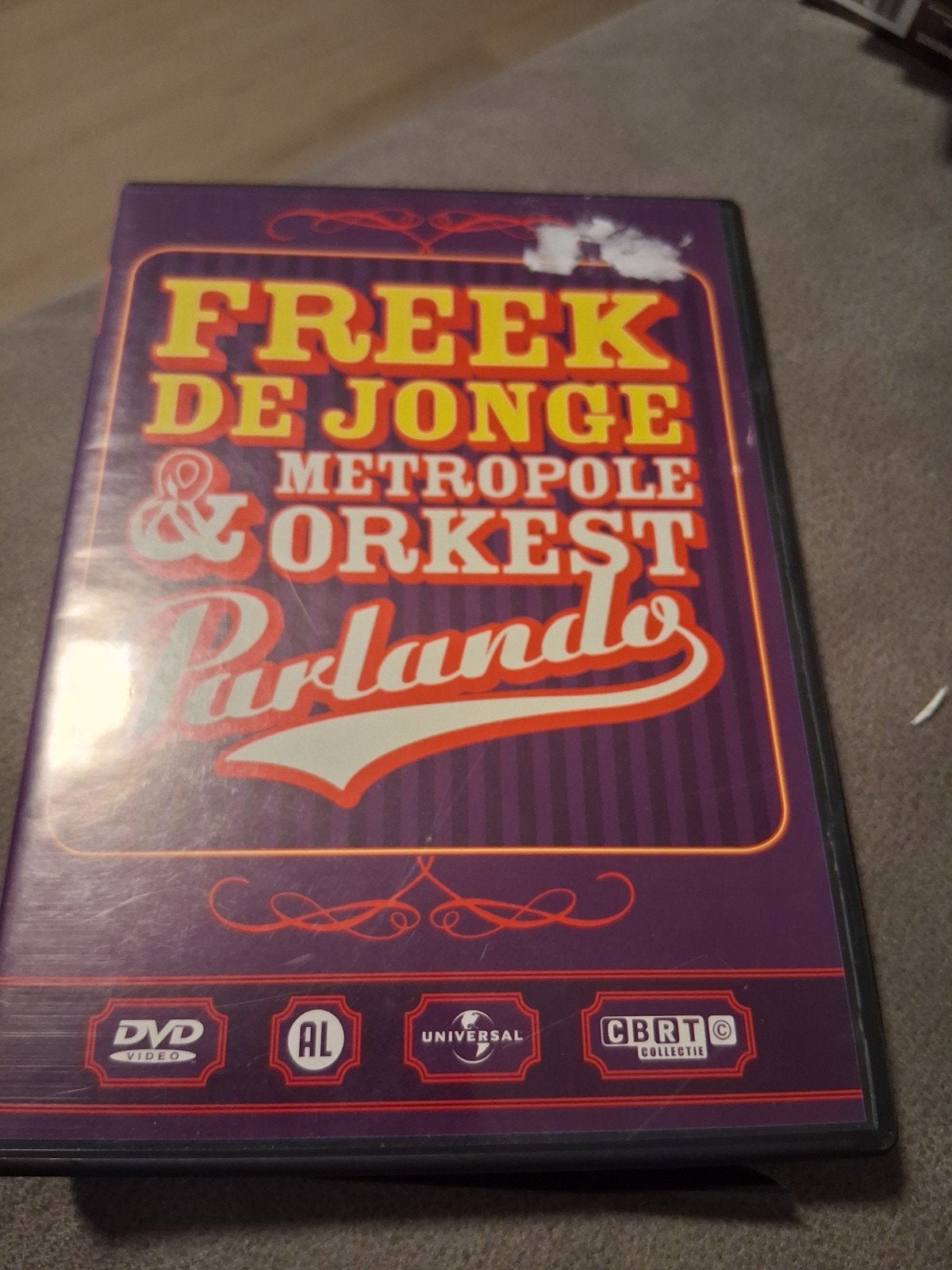 Freek de Jonge & Metropole Orkest Parlando DVD, Alle leeftijden, Ophalen of Verzenden, Gebruikt, Muziek en Concerten
