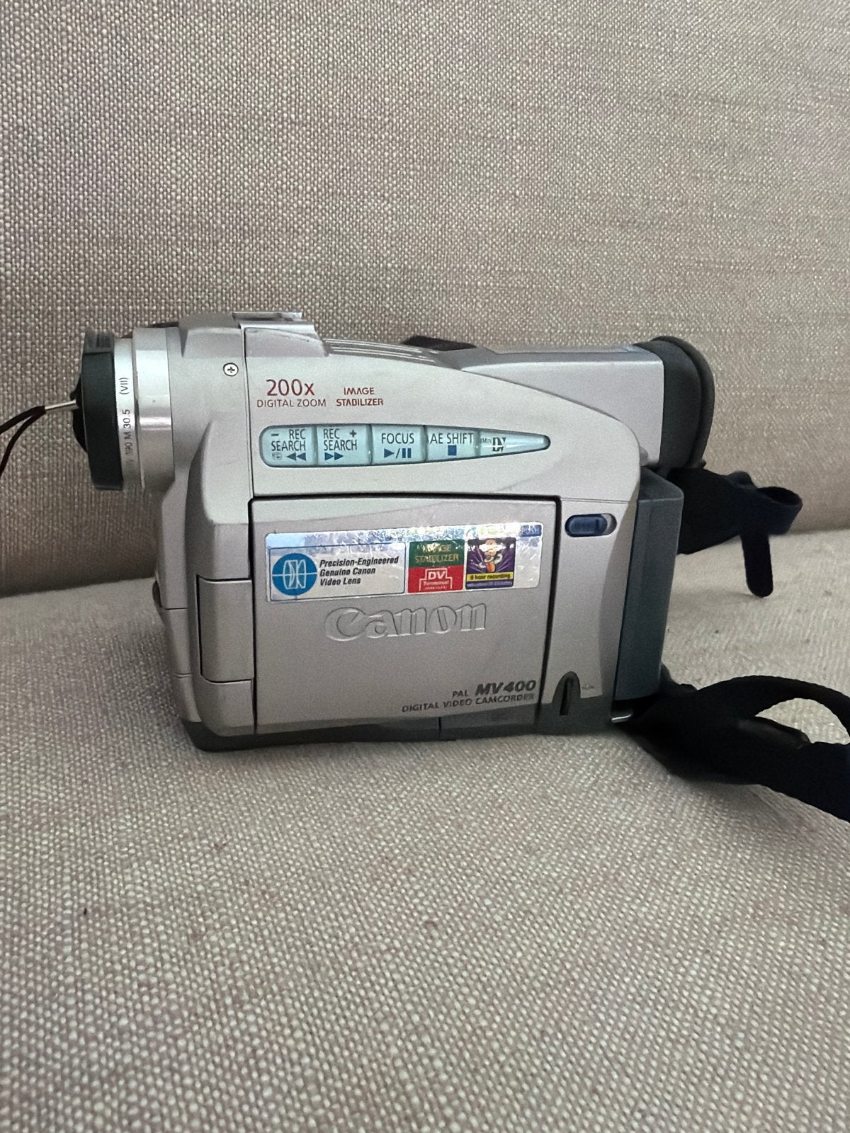 Canon MV400 Mini DV Camcorder - Vintage Videocamera, Mini dv, Gebruikt, Canon, 20x of meer