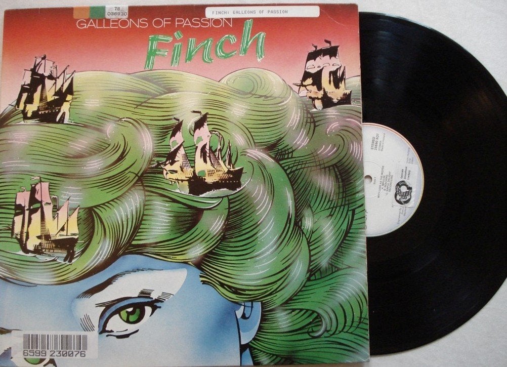 Finch - Galleons of passion, Cd's en Dvd's, Vinyl | Rock, LP, Gebruikt, Overige genres, Ophalen of Verzenden