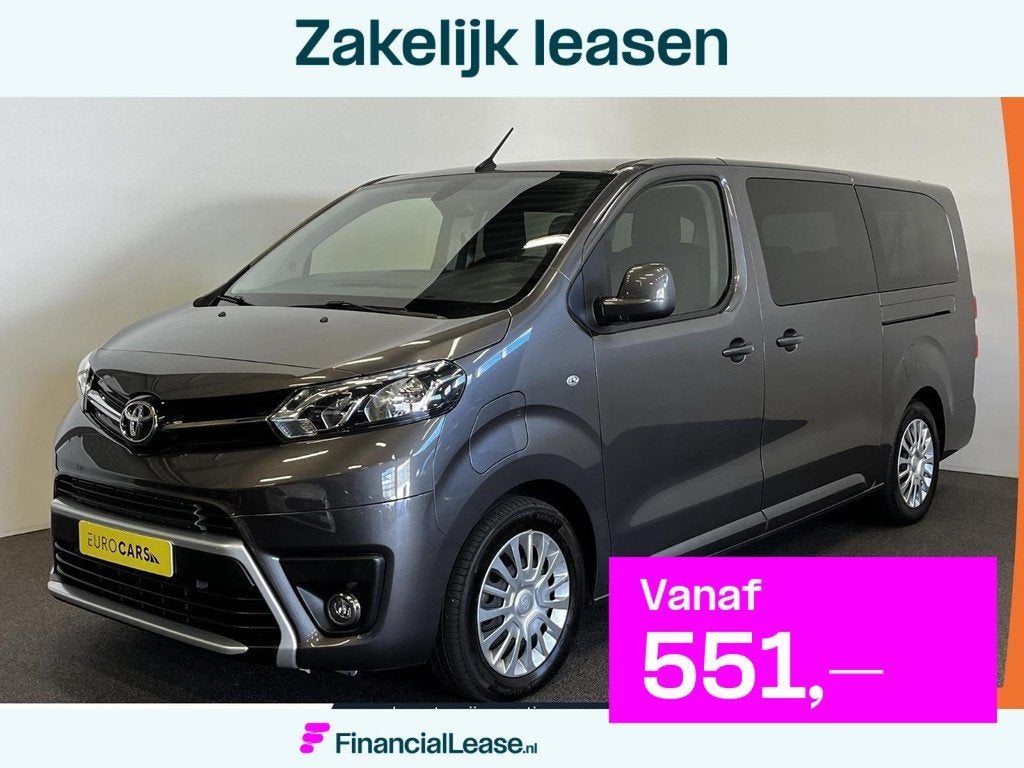 Toyota PROACE Electric Verso L2 Extra Range Luxury 75 kWh 8p, 330 km, 136 pk, Gebruikt, 8 stoelen