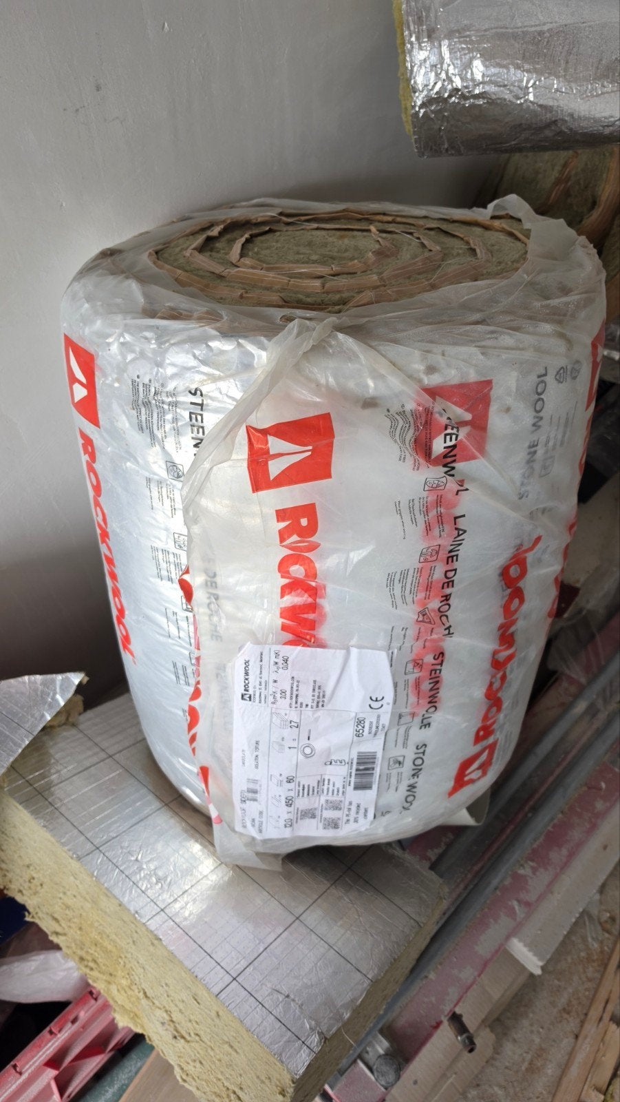 Rockwool Steenwol Isolatie - Dakisolatie 120x450x60, Ophalen of Verzenden