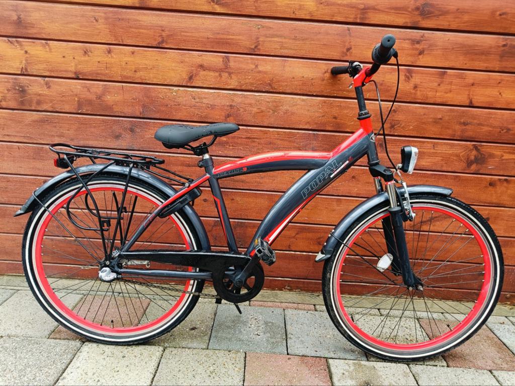 Prachtige Popal Nexus jongens fiets 26 inch jongensfiets 3V, Fietsen en Brommers, Fietsen | Jongens, Terugtraprem, Versnellingen