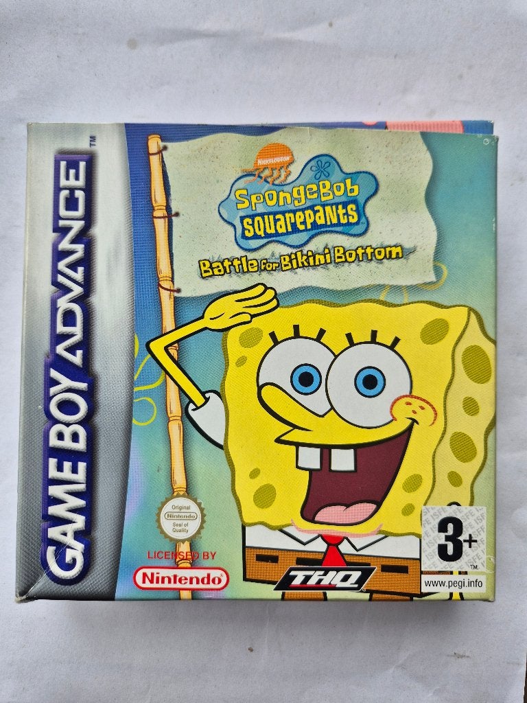 SPONGEBOB SQUAREPANTS Battle For Bikini Bottom, Gebruikt, 1 speler, Ophalen of Verzenden, Vanaf 3 jaar