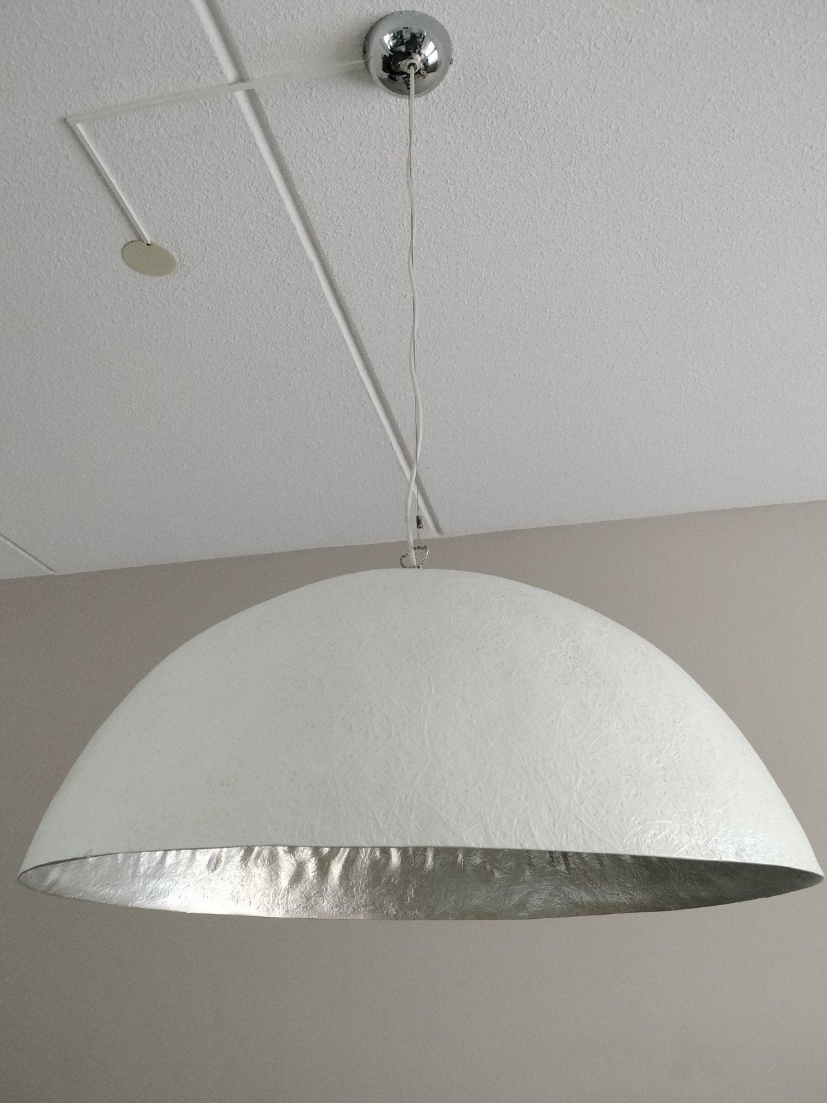 grote hanglamp, Ophalen, Zo goed als nieuw, Overige materialen, E27 (groot)