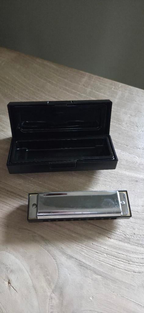 Mondharmonica met koffer - Zo goed als nieuw, Ophalen, Zo goed als nieuw