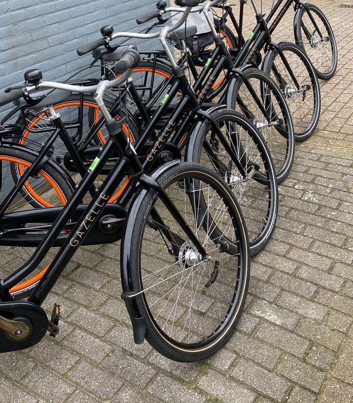 10x Gazelle fietsen met 3 versnellingen Ideaal voor verhuur, Ophalen of Verzenden, Gebruikt, Gazelle, Versnellingen