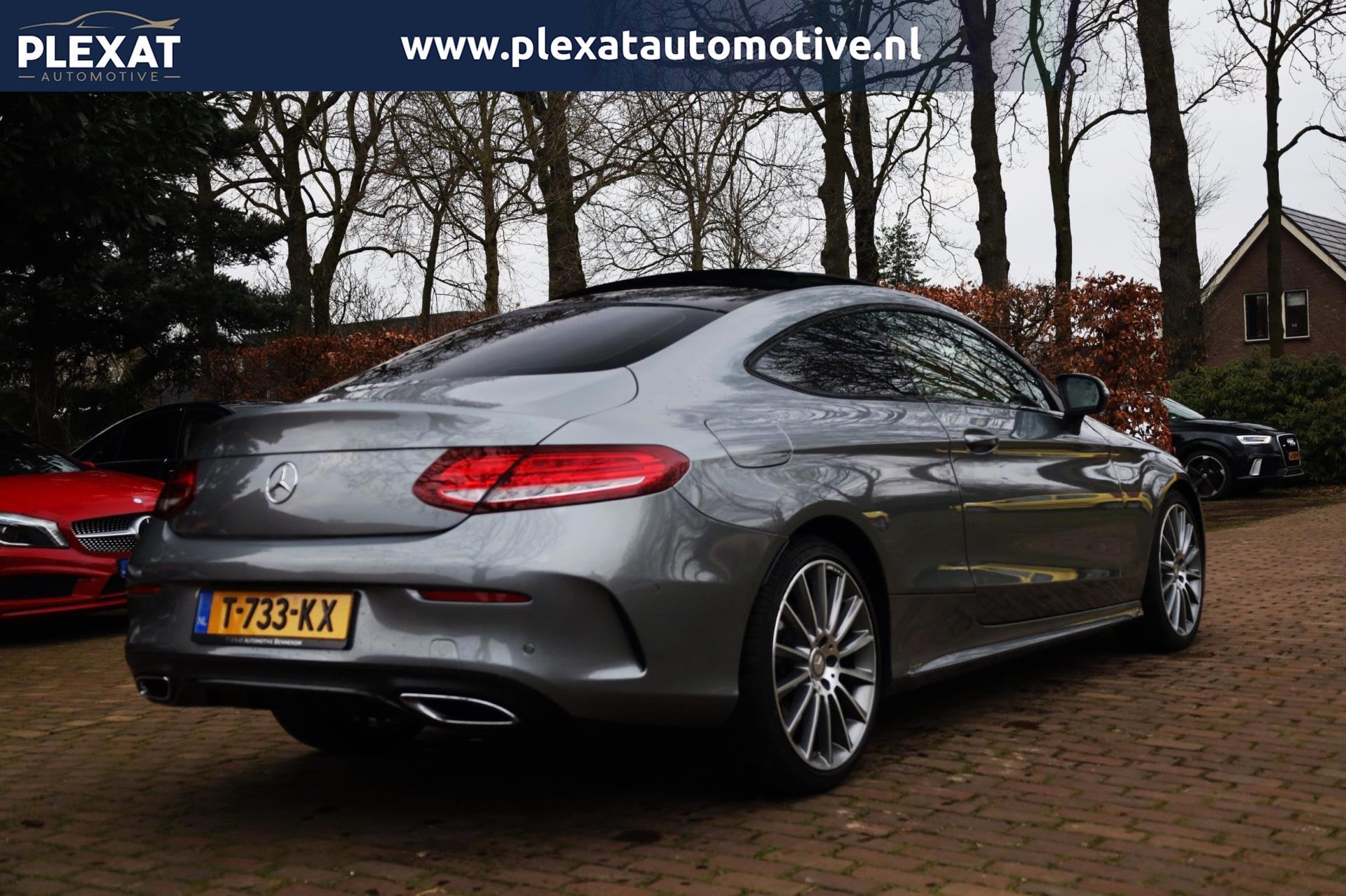 Mercedes-Benz C-klasse Coupé 220 d Prestige Aut. | AMG-Pakk, Auto's, Automaat, Dealer onderhouden, Achterwielaandrijving, 4 cilinders