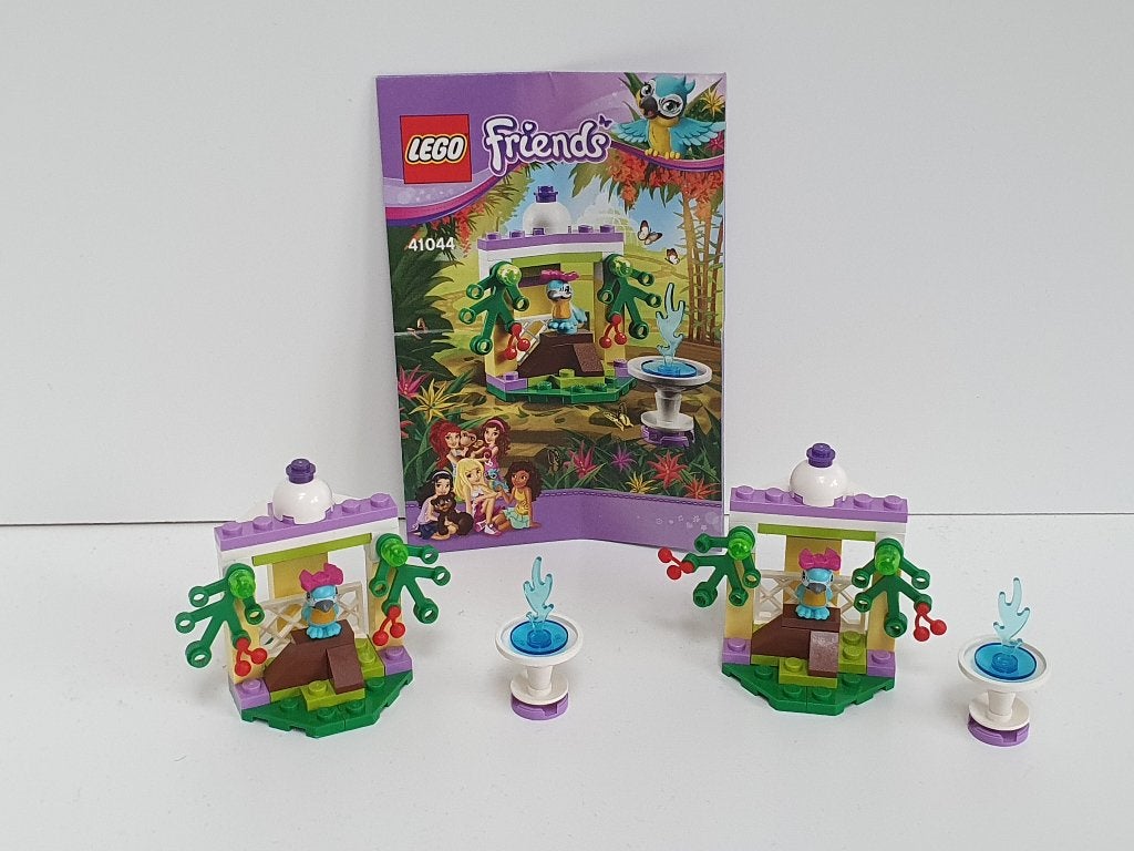 Lego Friends 41044 De fontein van papegaai, Lego, Friends, Ophalen of Verzenden, Zo goed als nieuw